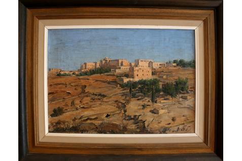 Ludwig Blum Mount Scopus With The Hebrew University ,  1944