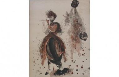 Reuven Rubin Donkey Rider