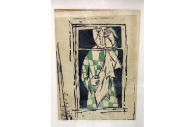 Yosl Bergner Crying Figure