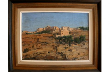 Ludwig Blum Mount Scopus With The Hebrew University ,  1944
