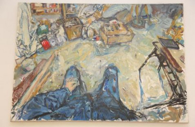 Elie Shamir Studio Interior ,  1987