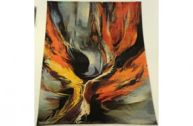 Leonardo Nierman Fire Of Wisdom ,  1988