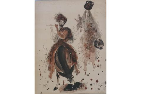 Reuven Rubin Donkey Rider