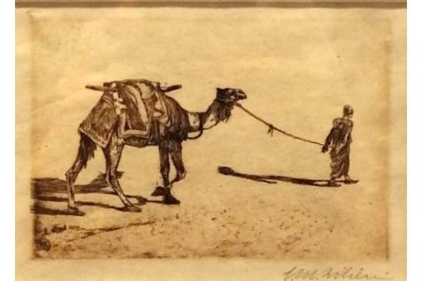 Lilien Ephraim Man Leading Camel