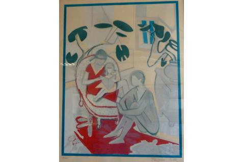 Francoise Gilot My Family in Brittany