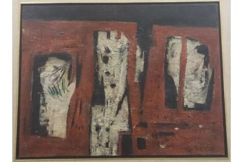 Yosl Bergner Three Figures
