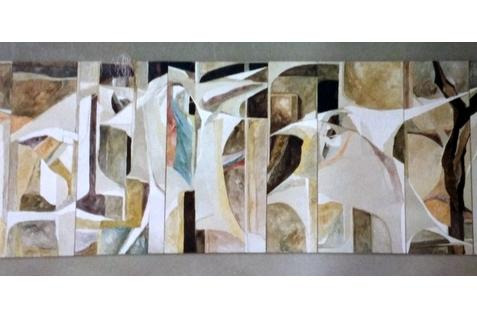 Audrey Bergner Figures in the Desert , 1983
