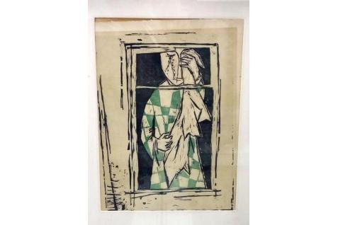 Yosl Bergner Crying Figure