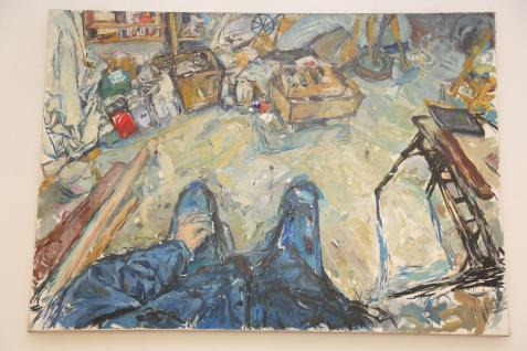Elie Shamir Studio Interior , 1987